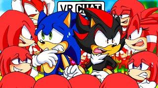 Sonic & Shadow Into The Knuckles-Verse VR Chat