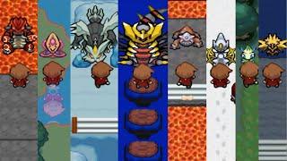 ALL LEGENDARY LOCATIONS - POKEMON UNBOUND