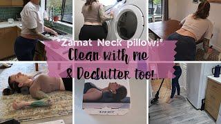 CLEAN WITH ME & DECLUTTER TOO  ZAMAT NECK RELAXER