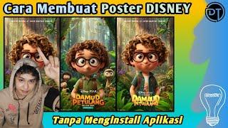 Tutorial Poster Disney  Cara Membuat Poster Disney Di HP Android & iPhone