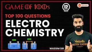 Electrochemistry Class 11  Top 100 Questions  NEET 2023  #neetchemistry  Wassim Sir