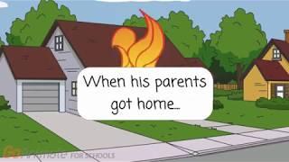 Caillou Burns the House DownGrounded