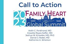 Family Heart Global Summit 2023 Call to Action