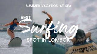 Selong Belanak - A Surfing Paradise in Lombok  TRAVEL VLOG