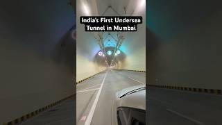 INDIA’S FIRST UNDERSEA TUNNEL in MUMBAI  NEW MUMBAI COASTAL ROAD First Day DRIVE #shorts #mumbai