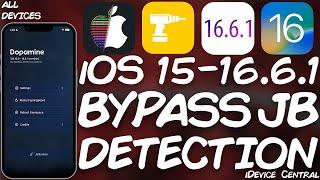 RootHide Jailbreak Update Fix Jailbreak Detection In Apps Better Tweak Performance iOS 15 - 16.6.1