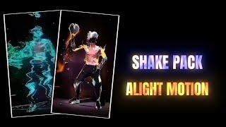Top 5 SHAKE AND CC PACK ALIGHT MOTION  Free fireFree fire Top 5 4k Clip and Xml