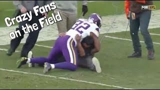 NFL Crazy Fans on the Field