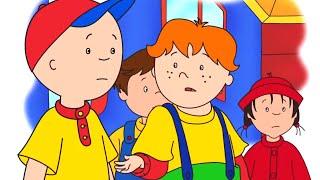 Caillou Hace Nuevos Amigos en la Escuela  Caillou en Español Castellano