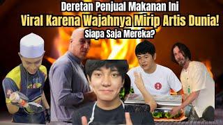 Deretan Penjual Makanan Ini Viral Karena Wajahnya Mirip Artis Dunia Siapa Saja Mereka?