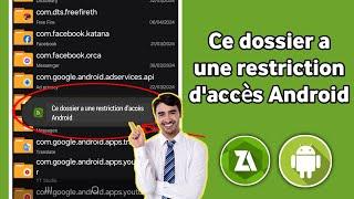 Restriction daccès au dossier Obbdata - ce dossier a une restriction daccès Android Zarchiver