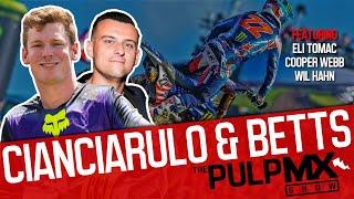 PulpMX Show 601 - Eli Tomac Cooper Webb & Wil Hahn w Adam Cianciarulo & Chris Betts in Studio