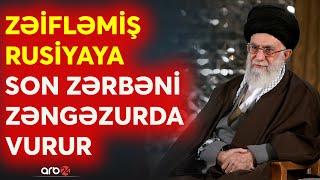 Xamenei Bakıya qarşı əks-güc balansı yaradır İran Zəngəzura əngəl olmaq üçün ABŞ ilə birləşir