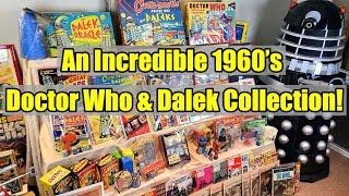 A MIND-BLOWING - Vintage 1960s - DOCTOR WHO + DALEK - Merchandise Collection