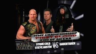 Story of Stone Cold vs. The Undertaker  Fully Loaded 1999