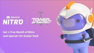 Discord FREE Nitro Tower of Fantasy  2022