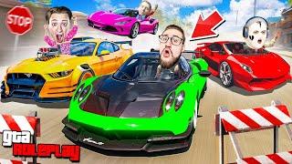 ЭКСТРЕМАЛЬНЫЙ ФОРСАЖ 4 ИСПЫТАНИЯ - 1 ПОБЕДИТЕЛЬ ОПАСНЫЕ СОРЕВНОВАНИЯ GTA 5 RP