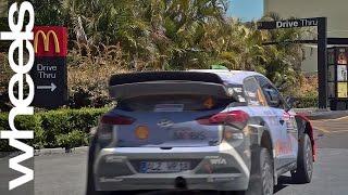Hyundai i20 WRC car visits McDonald’s drive-thru  Wheels Plus  Wheels Australia