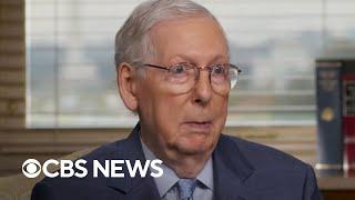 Mitch McConnell addresses health episodes in Face the Nation interview
