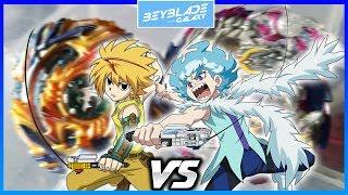 DRAIN FAFNIR .8.Nt vs NIGHTMARE LONGINUS .Ds Round 3 - Beyblade Burst ベイブレードバースト