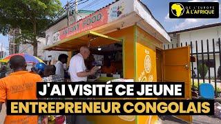 J’AI AIMÉ CE MINI FAST FOOD À BRAZZAVILLE  LA FRONTIÈRE. REMARQUABLE CE QUON DOIT ENCOURAGER