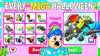 Trading *EVERY* Mega Neon *HALLOWEEN* Update Pet In Adopt Me Roblox  Adopt Me Trade *COMPILATION*