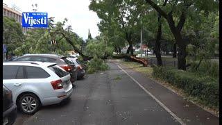 VIJESTI U POLA 7 - NEVRIJEME PODGORICA  Vijesti online