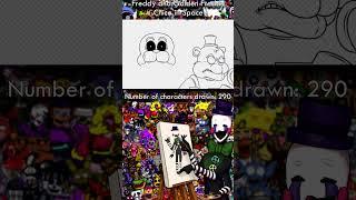 Drawing Freddy and Golden Freddy  Chica in Space  #drawing #fnaf #Chicainspace #fnafart