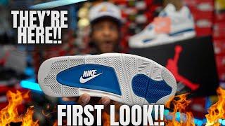 ITS ABOUT TO GO DOWN FOR THESE FIRST LOOK 2024 JORDAN 4 INDUSTRIAL MILITARY BLUE OVERVIEW