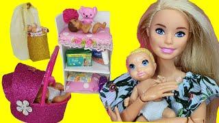 BARBIE BEBEK MİNYATÜR EŞYA YAPIMI  DIY  KENDİN YAP  5 dakikada hallet  Barbie Crafts