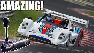 This shifter transformed this car  iRacing Radical SR8 at the Nordschleife