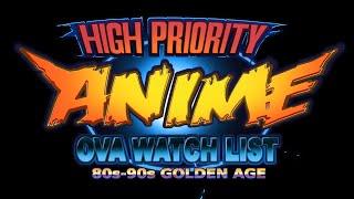 Elite Anime OVA Watch List 85-2000