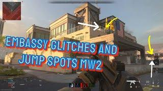 *NEW* EMBASSY GLITCHESJUMP SPOTS ON MW2