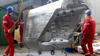 Hypnotic Production Process Of The Largest Vacuum Vessel - 8500 Tons & Reaction Turbine Assembly