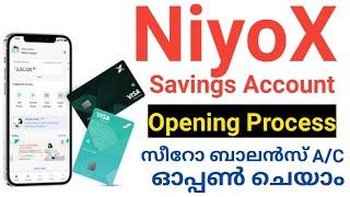 Niyox Money Zero Balance Account Malayalam  Niyox Money Online Account Opening