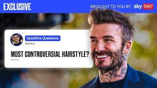 David Beckham’s 29 Questions With Gary Neville  Overlap Xtra