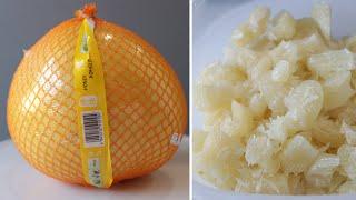 How to Eat Honey Pomelo  Taste Test