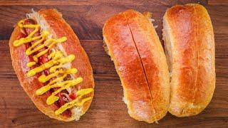 How To Make the Softest Ever Pull Apart Hot Dog Buns