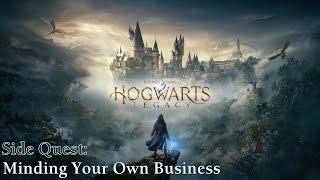 Hogwarts Legacy  Side Quest Minding Your Own Business Walkthrough