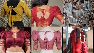 New Blouse back neck designs  Blouse ki latest designs  Popular Blouse Designs