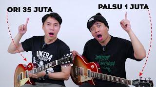 Gitar Gibson Les Paul Original Vs Kw Alias Palsu