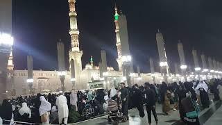 SUASANA MALAM TAKBIR DI MESJID NABAWI MADINAH #virdachannel