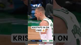 Kristaps Porzingis is BACK & getting BUCKETS   #Shorts