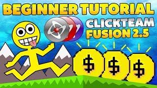 Clickteam Fusion 2.5 Beginner Tutorial - Make and Release A Small Free Game