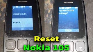 Nokia 105 reset code Factory reset nokia 105 TA1034 Hard reset nokia 105 ta1034 master reset