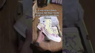 Converse chuck All star 70 le fleur yellow flame #converseallstars #converse