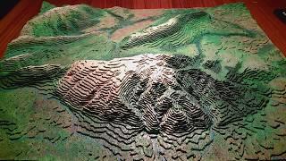 3D TOPOGRAPHIC MAPPING AND PAINTING