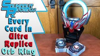 Every Fusion Card in the Ultraman Orb Ultra Replica Orb Ring All Forms and Combos Soundout12