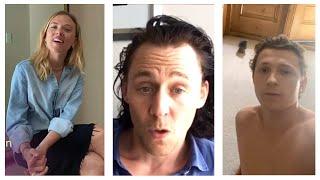 Marvel Cast During Quarantine Part 24  Tom Hiddleston Tom Holland Scarlett Johansson