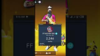 আজ সেলিব্রিটি না বলে  free fire shorts #shorts #ff_noyon_50k